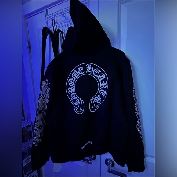 Chrome Hearts Floral Cross Zip Up - Picture 1 of 6